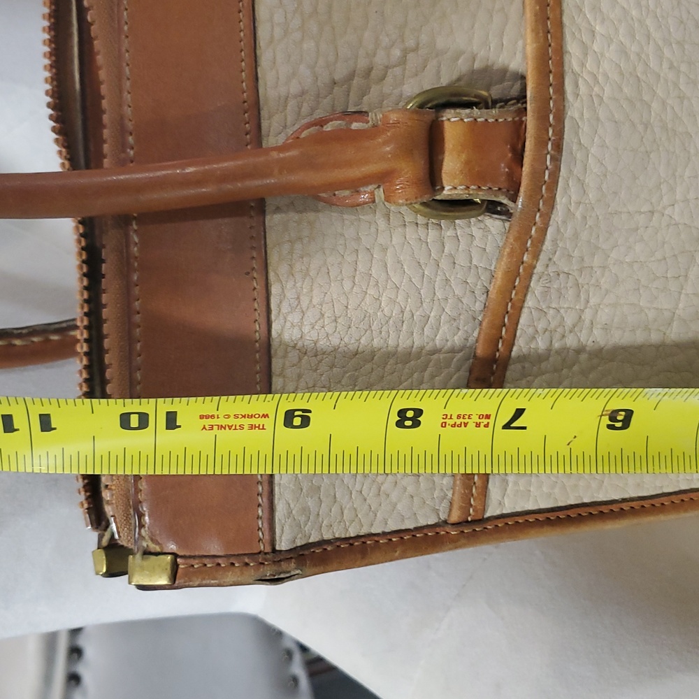 Vintage dooney & Bourke allweather  large top handle satchel crossbody bag - Picture 14 of 16